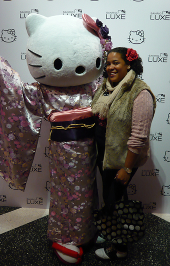 Illustration for article titled Hello Kitty & Random Celebs Get Catty At Sanrio Luxe Store Opening